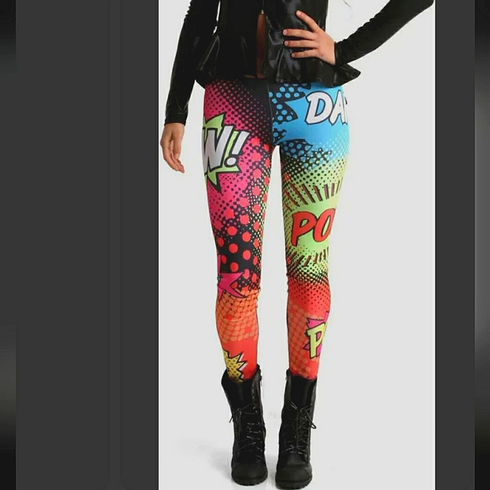 Comic, dance, pop art, compression, ankle, graphic art, Alexandra dance